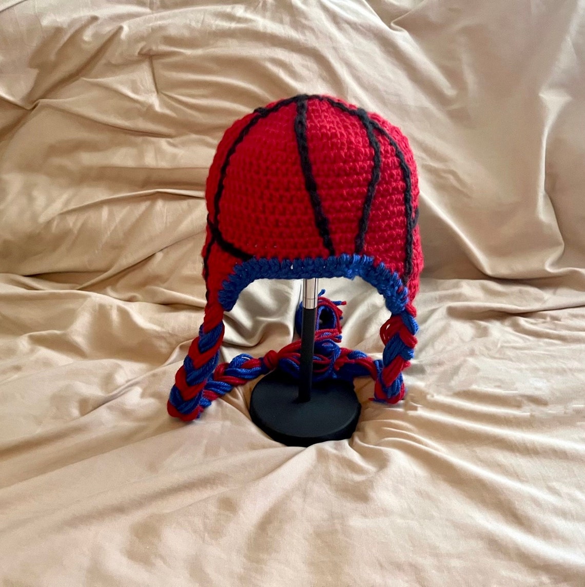 Spiderman Crochet Beanie Etsy