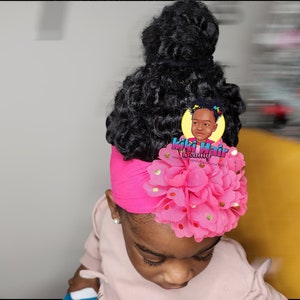 Kids Headband wig for girls