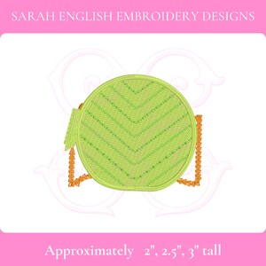 Purse with Hearts Mini Fill Machine Embroidery Design - DIGITAL FILE -  Instant Download
