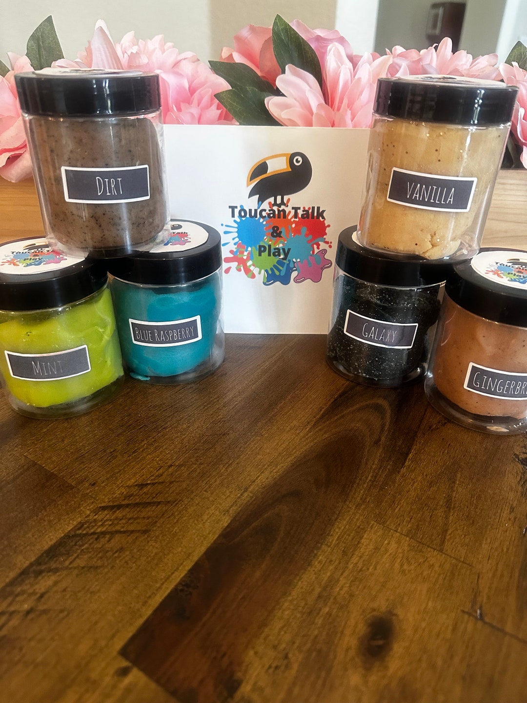 Scented Therapy Playdough Jarsensory Regulationfine Motor Skillskids