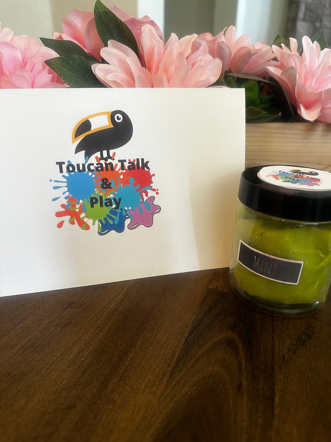 Scented Therapy Playdough Jarsensory Regulationfine Motor Etsy