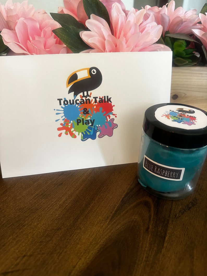 Scented Therapy Playdough Jarsensory Regulationfine Motor Etsy