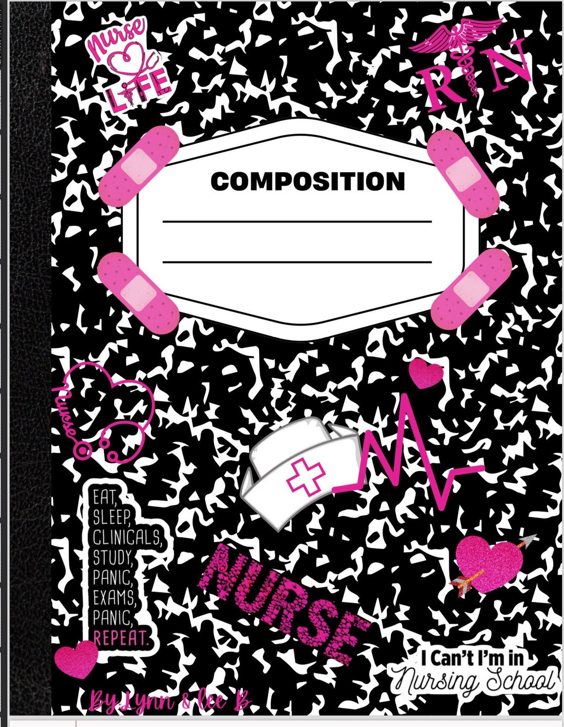 Composition Journal.pdf Nursing School Composition Journal - Etsy