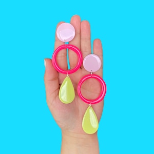Polymer Clay & Resin Earrings