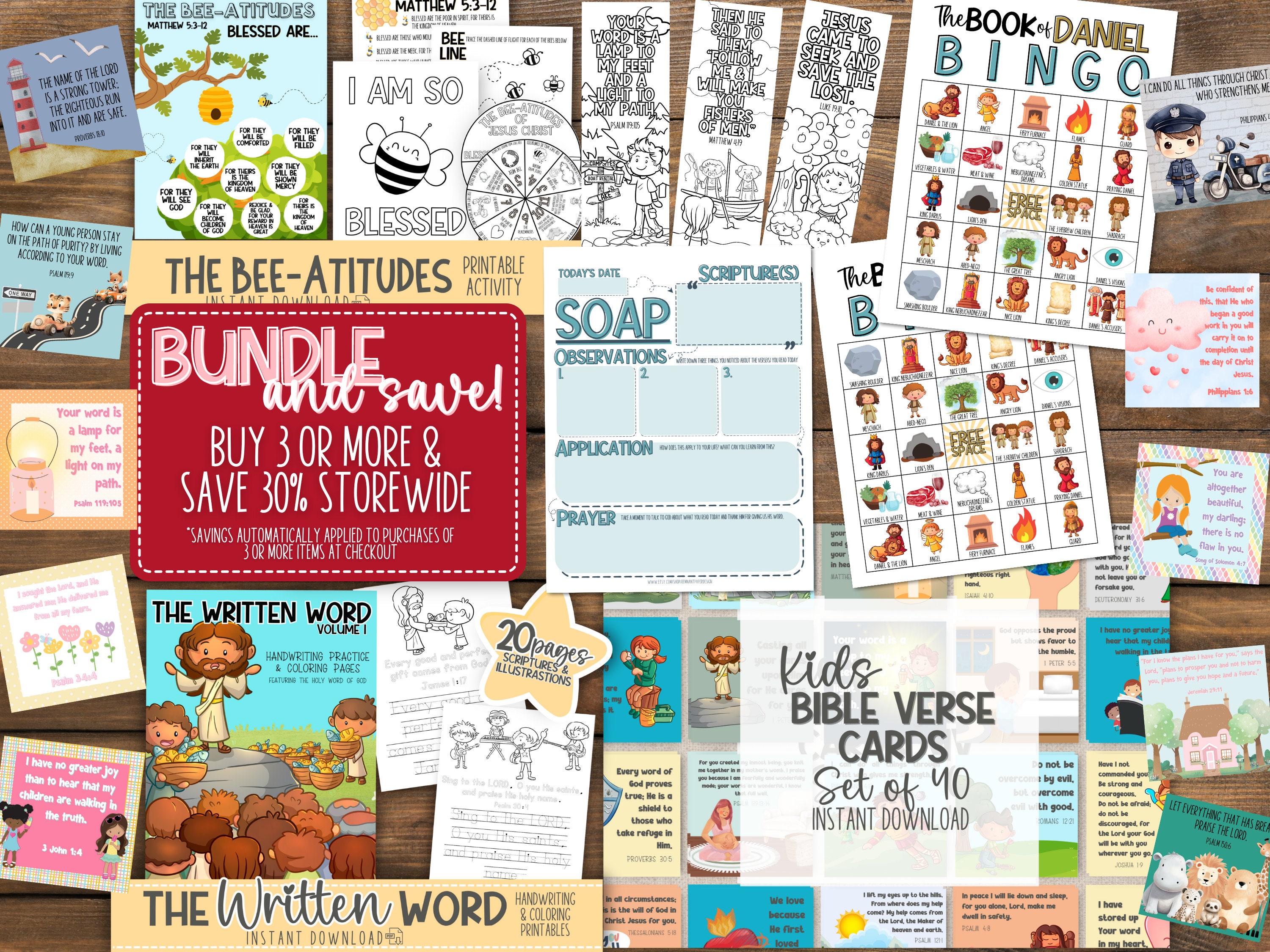 Printable Bible Verse Bookmarks for Kids Boys &amp; Girls Designs Kids ...