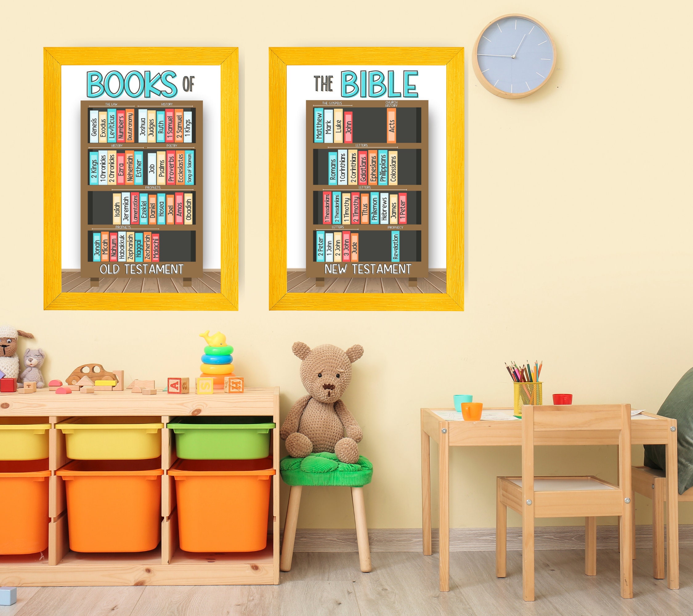 Books of the Bible Poster | Instant Download | Sunday School ...