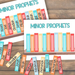 Books of the Bible Game Kids Memory Sorting Activity | Printable Church Learning | Sunday School Lesson | Youth Ministry | Homeschool Work image 4