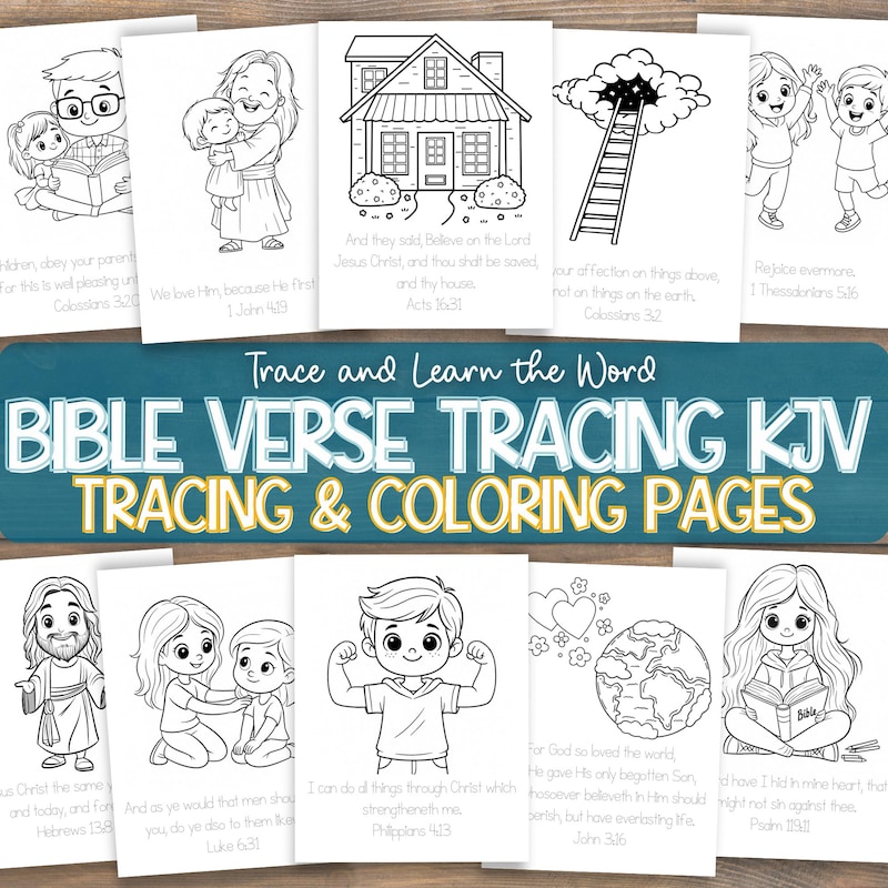 Kjv Tracing - Etsy