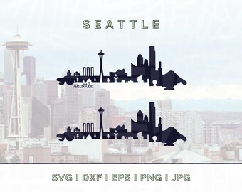 Keatra Skyline Silhouette: Wahrzeichen Silhouette Vektor SVG, PNG, JPG (Digitaler Download für Cricut etc.)