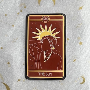 J-Hope Inspired Tarot Card Style Sticker