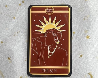 J-Hope Inspired Tarot Card Style Sticker