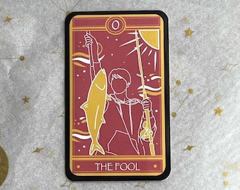 Jin  Inspired Tarot Card Style Sticker