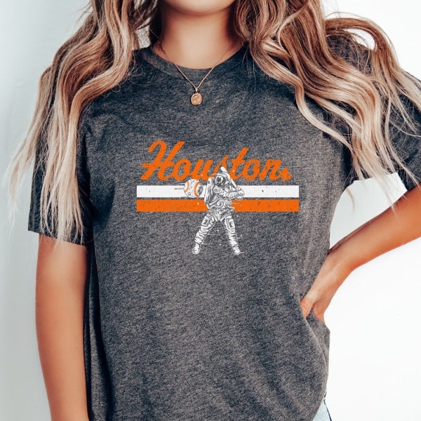 Astros Baseball Shirt, Retro Astros Shirt, Houston Space City, Stros Baseball Shirt, For The H, Astros Fan, Astros Shirt, Houston Baseball