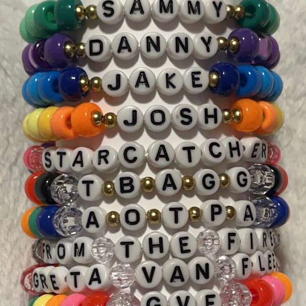 Greta Van Fleet Beaded Friendship Bracelets