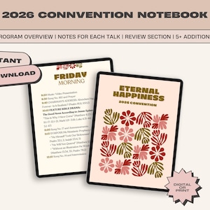 2026 “Eternal Happiness” Convention Program Notebook