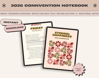 Cuaderno del programa de la Convención “Felicidad Eterna” 2026