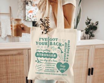 Physical Therapy Tote Bag DPT Graduation Gift PTA Gift Physical Therapist Gifts Retro Preppy Stuff Physical Therapy Assistant Cool Tote Bag