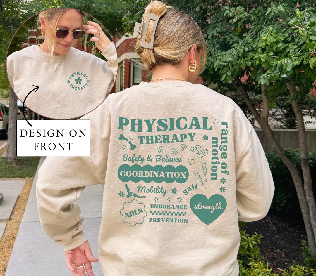 Physical Therapy Sweatshirt PTA Shirt Physical Therapy Shirt DPT ...