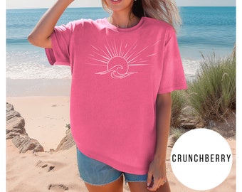Cocco Ragazza Oceano Ispirato Stile Preppy Stuff Camicia Ragazza Cocco Vestiti Ragazza Cocco Vestiti Preppy Camicia Ragazza Granola Camicia Sirena