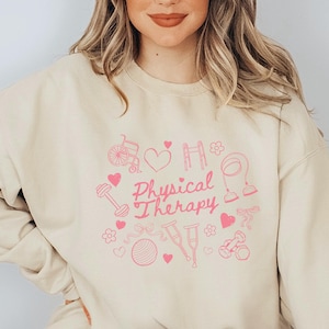 Physiotherapie Sweatshirt PTA Shirt Physiotherapie Shirt DPT Abschluss Geschenk Physiotherapeut Sweatshirt Physiotherapeut PTA Geschenk