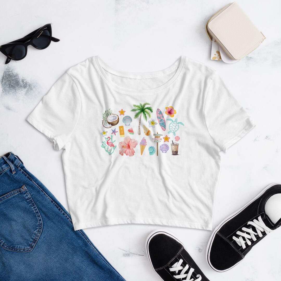 Coconut Girl Baby Tee Coconut Girl Shirt Ocean Inspired Style Preppy