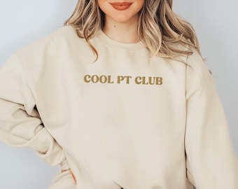 Besticktes Physiotherapie-Sweatshirt PTA-Shirt Physiotherapie-Shirt DPT-Abschluss-Geschenk