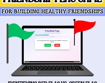 FRIENDSHIP FLAG GAME - Social Emotional Learning Activity for Social Skills & Healthy Relationships