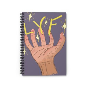 LYF Spiral Notebook - Ruled Line