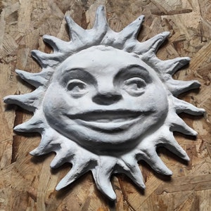 Sole in Cartapesta Maschera Originale fatto a mano, bda dipingere e decorare, venetian mask, hand made, paper mache, arte e decorazione