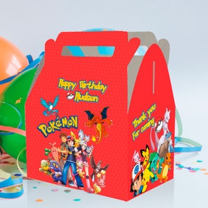 Pokémon Card Holder/ Pokémon Party Favors/ Party Favors/ Personalized Party  Favors/ Personalized Pokémon Party Favors 