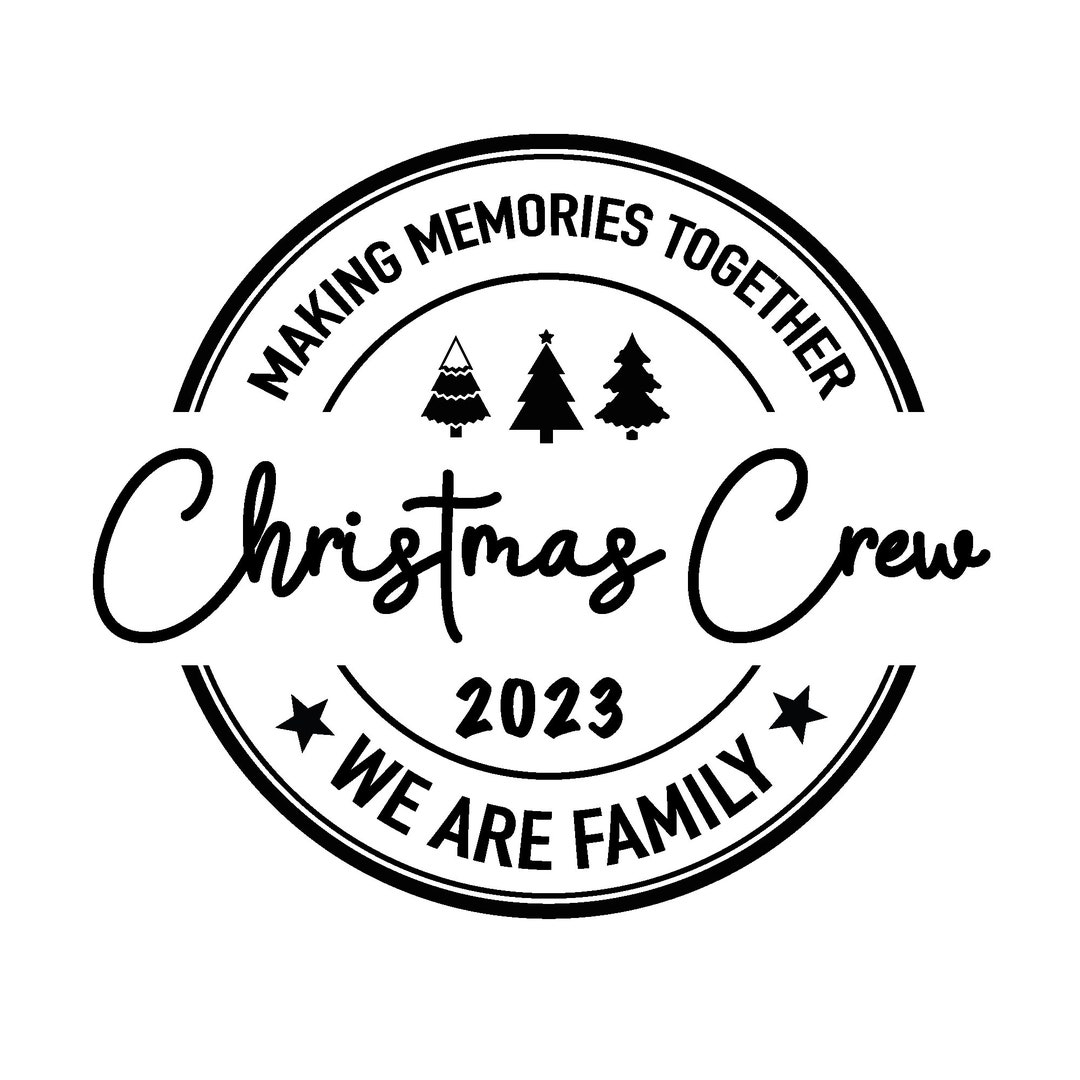 Family Christmas 2024 SVG Christmas Crew Christmas Family Etsy