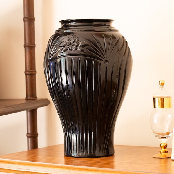 Gold Large Floor Vase Etsy