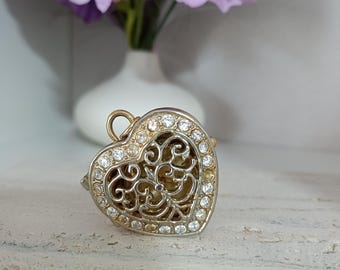 Vintage RITMA Gold Pendant Watch Necklace ,swiss Mechanical