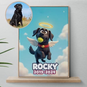 Personalized Cartoon Pet Portrait, Custom Pet Cartoon Portrait, Dog Cartoon Portrait Cat, Dog & Cat Digital Wall Art Gift for Pet Lovers