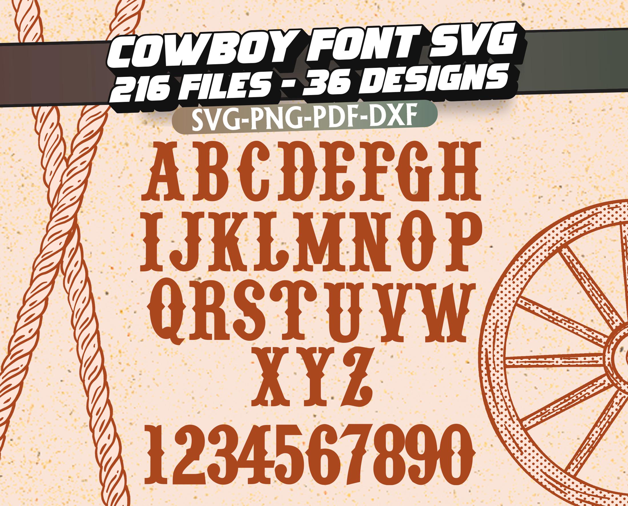 Cowboy Letter R Western Font SVG: Cowboy Alphabet, Rustic Letters (36 Designs) - Etsy
