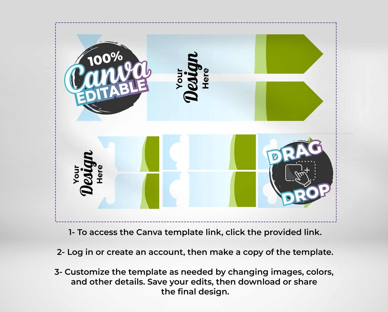Map Wrapper Layout Design USA Map Canva Template: 50 State Designs (digital Download) - Etsy