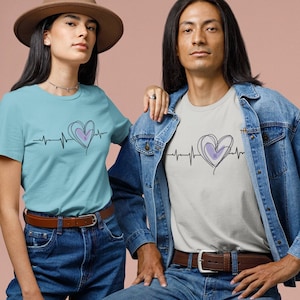 Bangtan Heart Beat Unisex Jersey Short Sleeve Tee