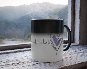 バンタン ハートビート カラーモーフィングマグ 11オンス