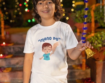 マノ ポ ボーイ 幼児用 ファイン ジャージー T シャツ | タガログ語 シャツ