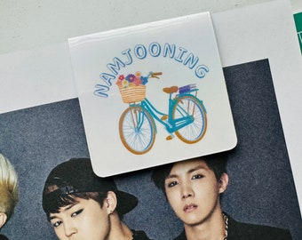 読書好きのためのナムジュンニングマグネットブックマーク | ARMYギフト