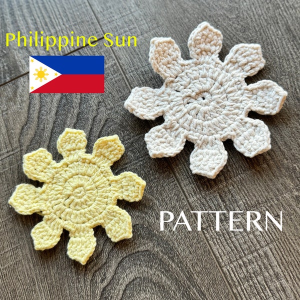 Philippine Star Crochet Pattern | Digital Download or Printable Pattern Only