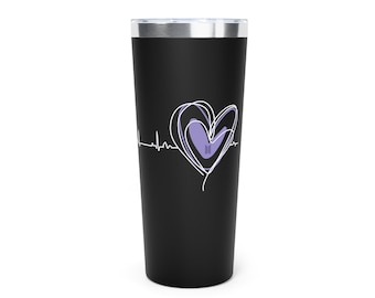Bangtan Heart Beat Copper Vacuum Insulated Tumbler, 22oz