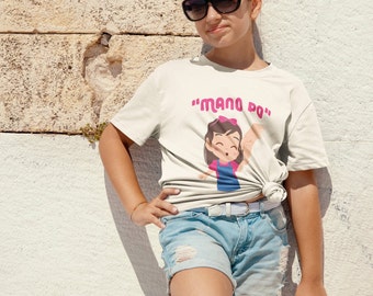 マノ ポ ガール ユース/キッズ 半袖 T シャツ | タガログ語シャツ