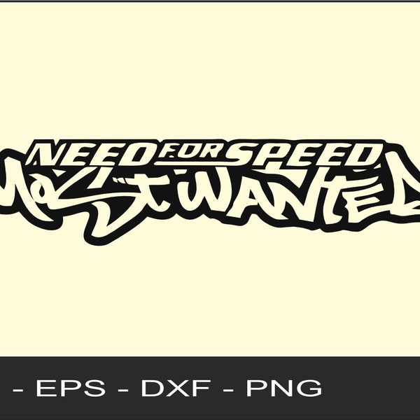 Nfs Svg Need for Speed Most Wanted - Etsy