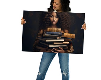 Book Worm Poster