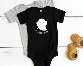 Little Boo Onesie, Baby Onesie, Little Boo, baby, Onesie, Fall baby outfit, Halloween, Halloween baby, ghost, Infant Fine Jersey Bodysuit