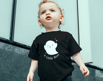 Little Boo T-shirt, Little Boo, Toddler's Fine Jersey Tee, fall, toddler t-shirt, ghost, spooky, Halloween, Halloween Kids