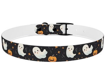 Halloween Dog Collar, Dog Collar, Dog Halloween, Pet Gift, Fall Dog Collar, Pumpkin Dog Collar, Ghost Dog Collar