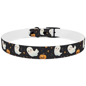Halloween Dog Collar, Dog Collar, Dog Halloween, Pet Gift, Fall Dog Collar, Pumpkin Dog Collar, Ghost Dog Collar