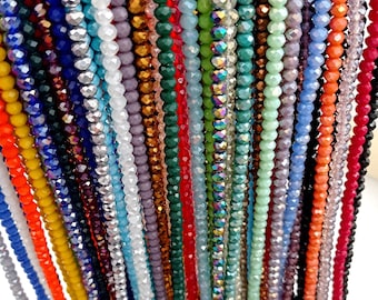 6mm JUST CRYSTAL TAILLE Perles Cravate sur les perles de taille, Perles de taille en cristal d’Afrique de l’Ouest authentiques pour femmes, Chaîne de ventre, Perles de taille de mode